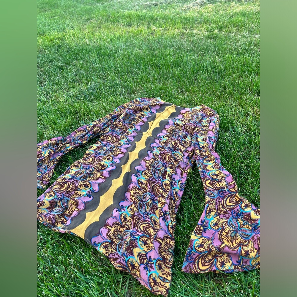 Free People 60s/70s Bell Sleeve Dress